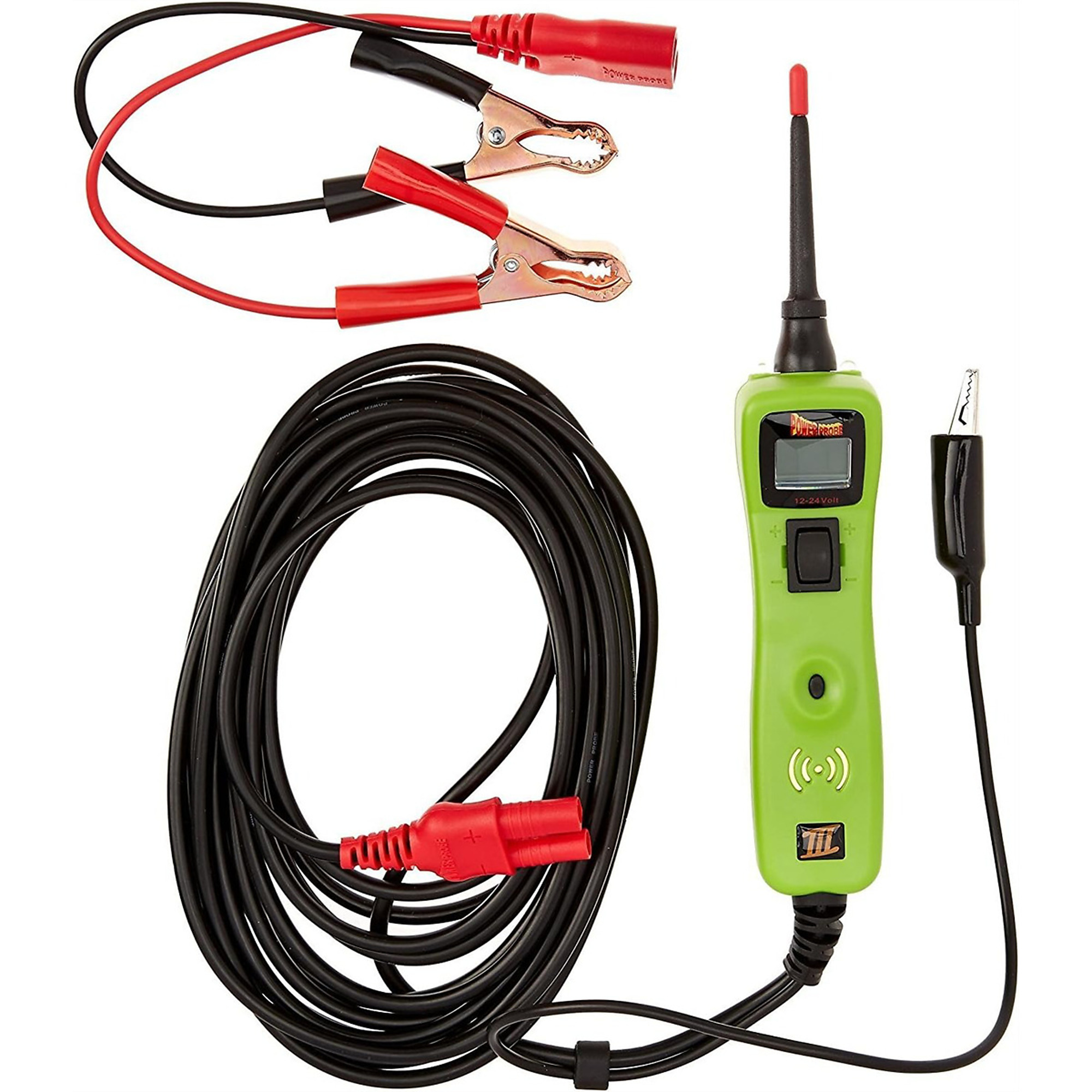 Power Probe III — Green Case, Accessories, Model# PPRPP319FTCGRN